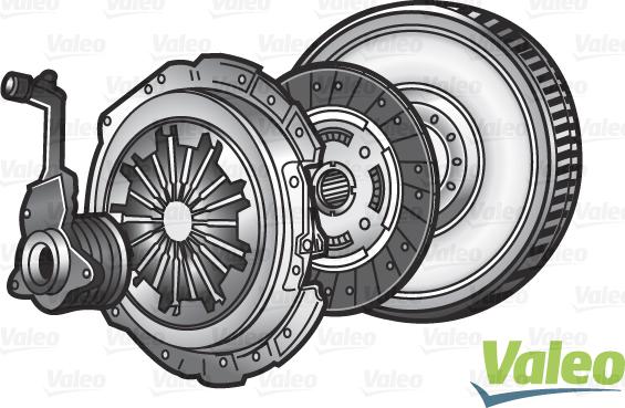 Valeo 845148 - Комплект сцепления autospares.lv