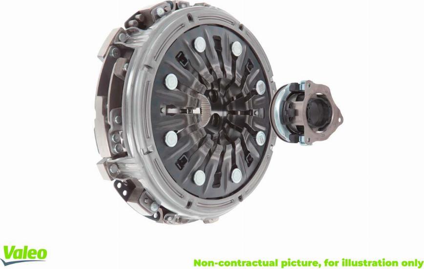 Valeo 855109 - Комплект сцепления autospares.lv