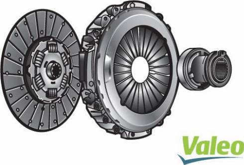 Valeo 827081 - Комплект сцепления autospares.lv