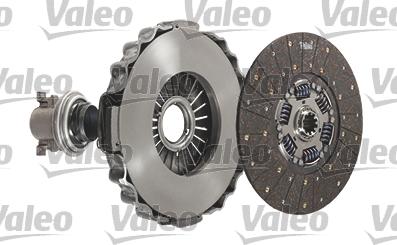 Valeo 805034 - Комплект сцепления autospares.lv