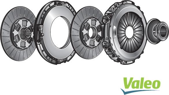 Valeo 808512 - Комплект сцепления autospares.lv