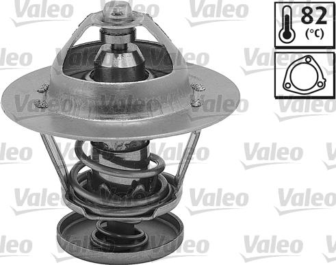 Valeo 819944 - Термостат охлаждающей жидкости / корпус autospares.lv