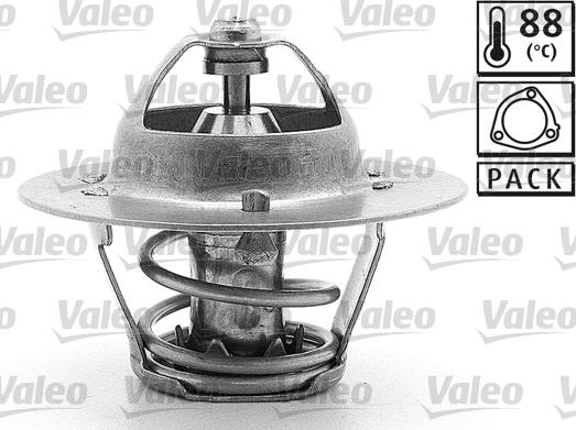 Valeo 819967 - Термостат охлаждающей жидкости / корпус autospares.lv