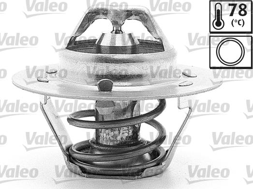 Valeo 819916 - Термостат охлаждающей жидкости / корпус autospares.lv