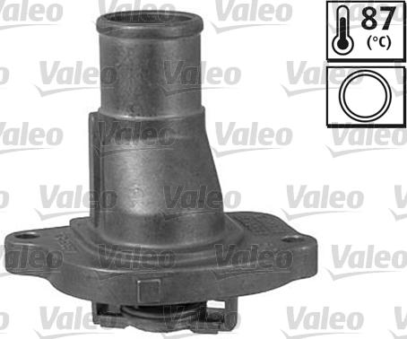 Valeo 819938 - Термостат охлаждающей жидкости / корпус autospares.lv