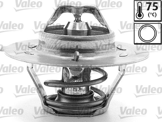 Valeo 819899 - Термостат охлаждающей жидкости / корпус autospares.lv