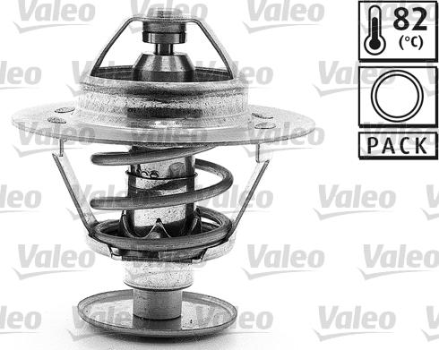 Valeo 819895 - Термостат охлаждающей жидкости / корпус autospares.lv