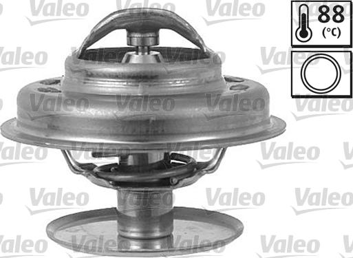 Valeo 819891 - Термостат охлаждающей жидкости / корпус autospares.lv