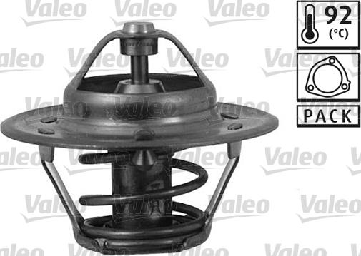 Valeo 819848 - Термостат охлаждающей жидкости / корпус autospares.lv