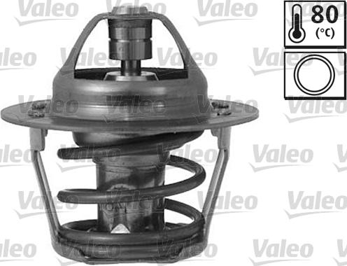 Valeo 819842 - Термостат охлаждающей жидкости / корпус autospares.lv