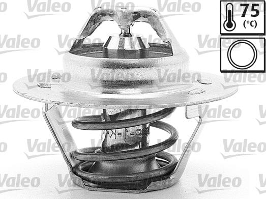 Valeo 819859 - Термостат охлаждающей жидкости / корпус autospares.lv