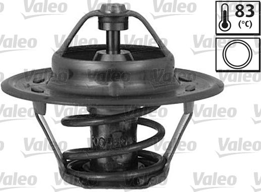 Valeo 819850 - Термостат охлаждающей жидкости / корпус autospares.lv