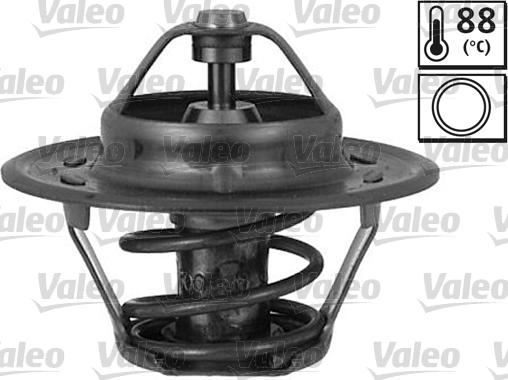 Valeo 819851 - Термостат охлаждающей жидкости / корпус autospares.lv