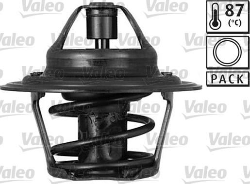 Valeo 819853 - Термостат охлаждающей жидкости / корпус autospares.lv