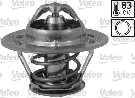 Valeo 819881 - Термостат охлаждающей жидкости / корпус autospares.lv