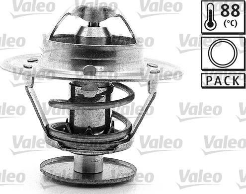 Valeo 819883 - Термостат охлаждающей жидкости / корпус autospares.lv