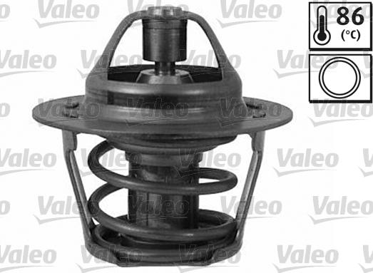 Valeo 819838 - Термостат охлаждающей жидкости / корпус autospares.lv