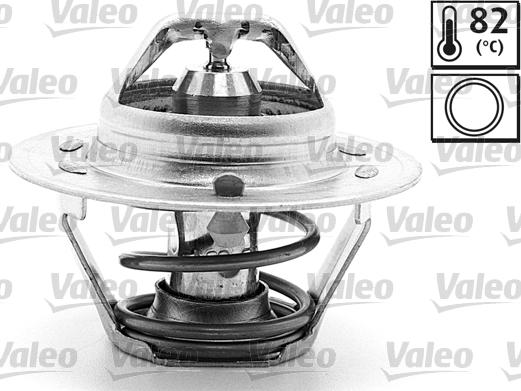 Valeo 819874 - Термостат охлаждающей жидкости / корпус autospares.lv