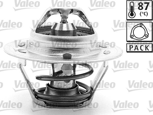 Valeo 819875 - Термостат охлаждающей жидкости / корпус autospares.lv