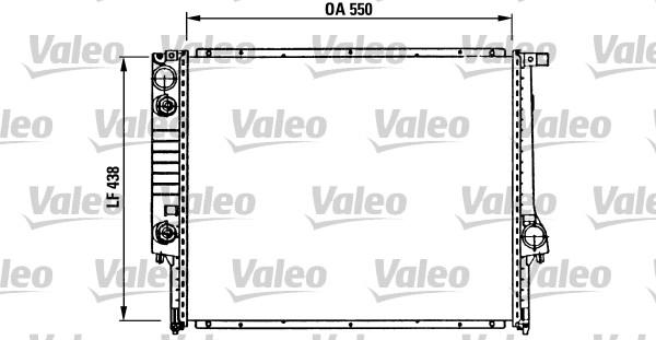 Valeo 819269 - Радиатор, охлаждение двигателя autospares.lv