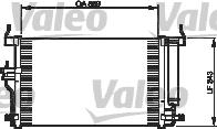 Valeo 814339 - Конденсатор кондиционера autospares.lv