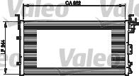 Valeo 814338 - Конденсатор кондиционера autospares.lv
