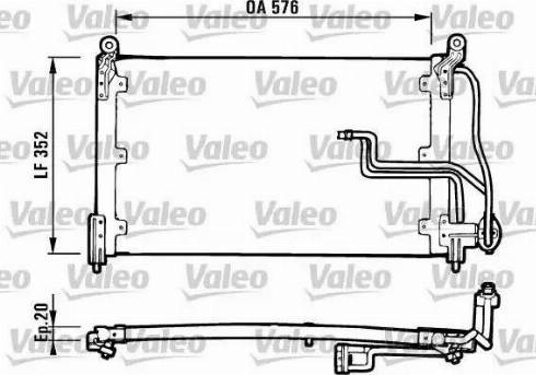 Valeo 816904 - Конденсатор кондиционера autospares.lv