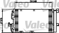 Valeo 818047 - Конденсатор кондиционера autospares.lv