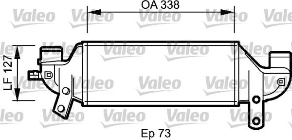 Valeo 818798 - Интеркулер, теплообменник турбины autospares.lv