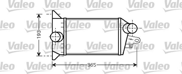 Valeo 818718 - Интеркулер, теплообменник турбины autospares.lv