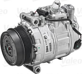 Valeo 813905 - Компрессор кондиционера autospares.lv