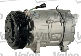 Valeo 813400 - Компрессор кондиционера autospares.lv