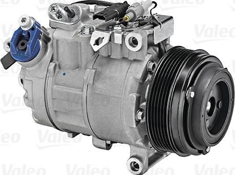 Valeo 813415 - Компрессор кондиционера autospares.lv