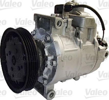 Valeo 813690 - Компрессор кондиционера autospares.lv