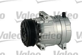 Valeo 813633 - Компрессор кондиционера autospares.lv