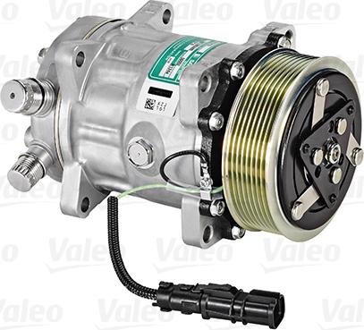 Valeo 813009 - Компрессор кондиционера autospares.lv