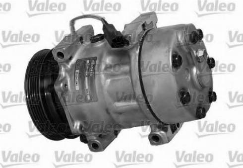 Valeo 813008 - Компрессор кондиционера autospares.lv