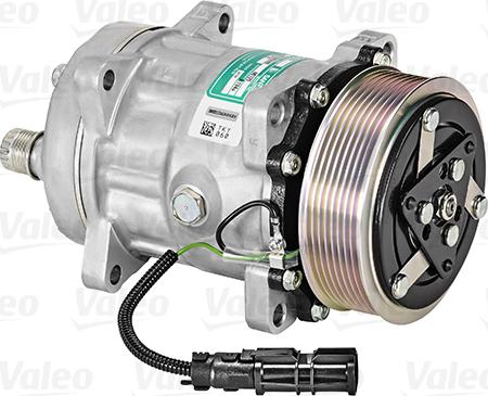 Valeo 813010 - Компрессор кондиционера autospares.lv