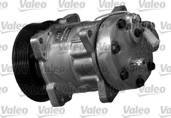 Valeo 813013 - Компрессор кондиционера autospares.lv