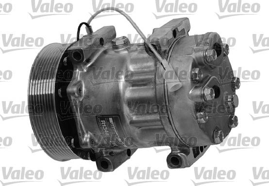 Valeo 813017 - Компрессор кондиционера autospares.lv