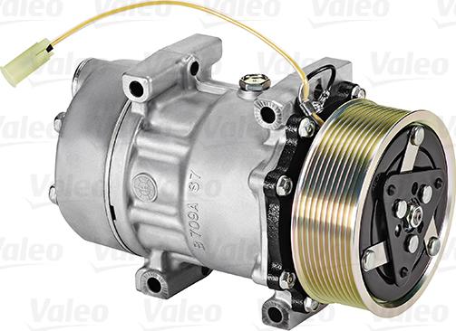 Valeo 813034 - Компрессор кондиционера autospares.lv