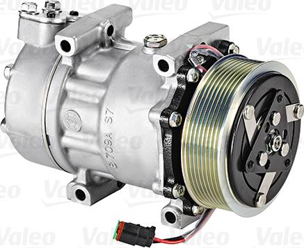 Valeo 813036 - Компрессор кондиционера autospares.lv