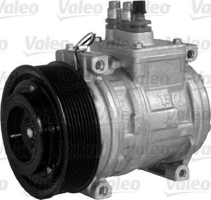 Valeo 813030 - Компрессор кондиционера autospares.lv