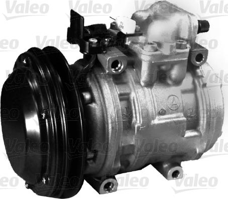 Valeo 813031 - Компрессор кондиционера autospares.lv