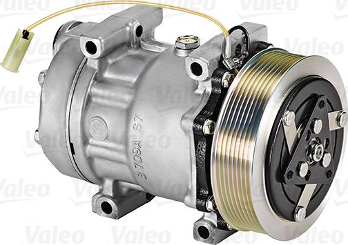 Valeo 813033 - Компрессор кондиционера autospares.lv