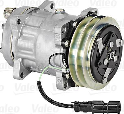 Valeo 813037 - Компрессор кондиционера autospares.lv