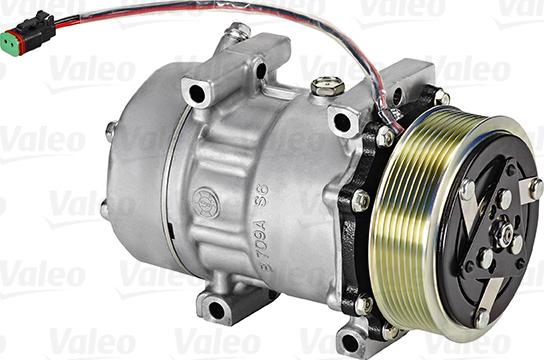 Valeo 813026 - Компрессор кондиционера autospares.lv