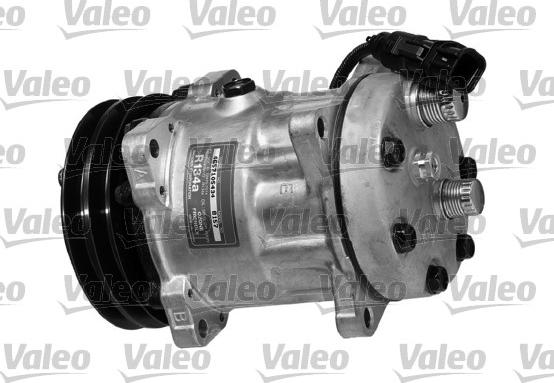 Valeo 813022 - Компрессор кондиционера autospares.lv