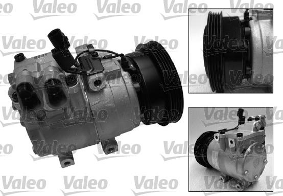 Valeo 813169 - Компрессор кондиционера autospares.lv