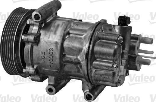 Valeo 813164 - Компрессор кондиционера autospares.lv